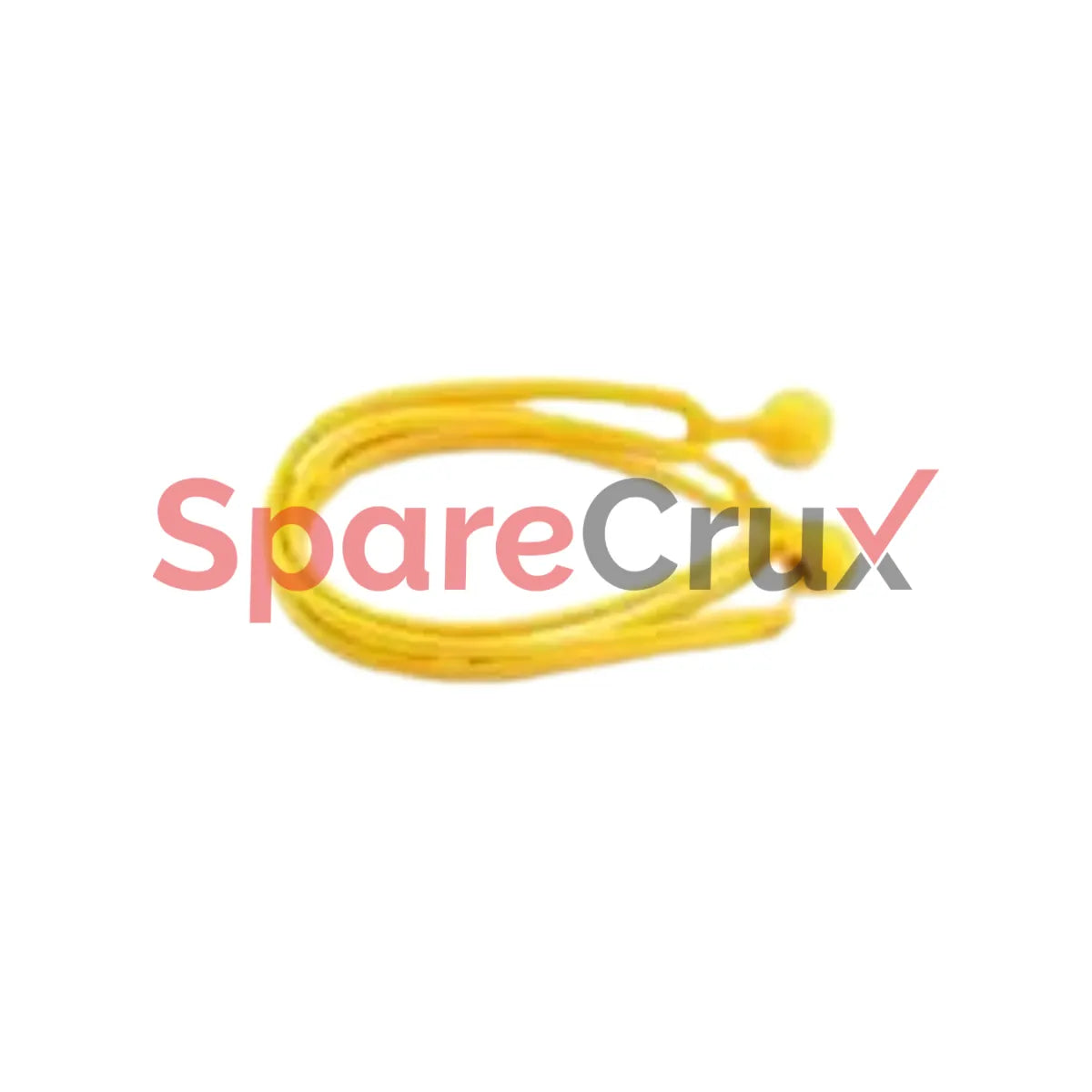 BBRT01-YL | ZEPHYR | Rubber Yellow Adjustable Rapid Ball Ties Cord