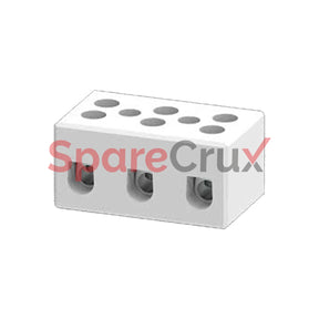 Cb4/3 | Connectwell 2.5 Sq.mm Free Floating 3 Pole Ceramic Terminal Block With 800 V