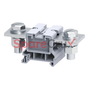 Cbb150 | Connectwell 150 Sq.mm Feed Through Bolt/Nut Type Terminal Block In Grey Colour