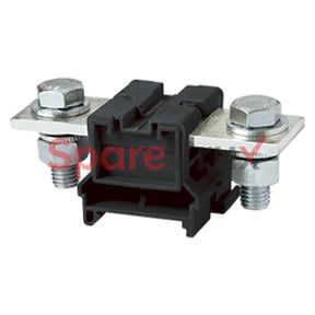Cbb150Bk | Connectwell 150 Sq.mm Feed Through Bolt/Nut Type Terminal Block In Black Colour