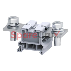 Cbb185Ls | Connectwell 185 Sq.mm Feed Through Slotted Bolt Type Terminal Block In Grey Colour