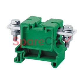 Cbb35/50Gn | Connectwell 50 Sq.mm Stud Type Power Terminal Block In Green Colour