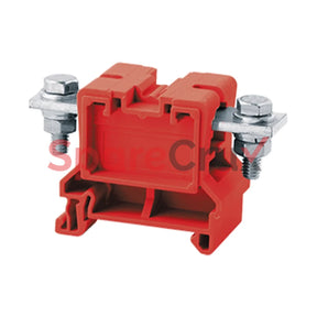Cbb35/50R | Connectwell 50 Sq.mm Stud Type Power Terminal Block In Red Colour