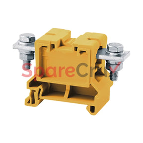 Cbb35/50Y | Connectwell 50 Sq.mm Stud Type Power Terminal Block In Yellow Colour