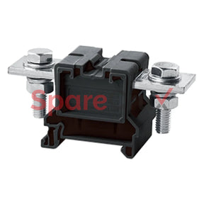 Cbb70Bk | Connectwell 70 Sq.mm Stud Type Power Terminal Block In Black Colour