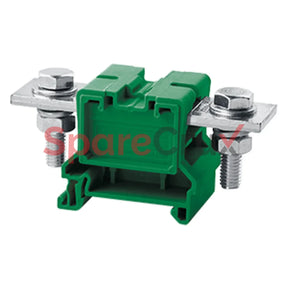 Cbb70Gn | Connectwell 70 Sq.mm Stud Type Power Terminal Block In Green Colour