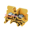 Cbs4Uy | Connectwell 10 Sq.mm Stud Type Terminal Block In Yellow Colour