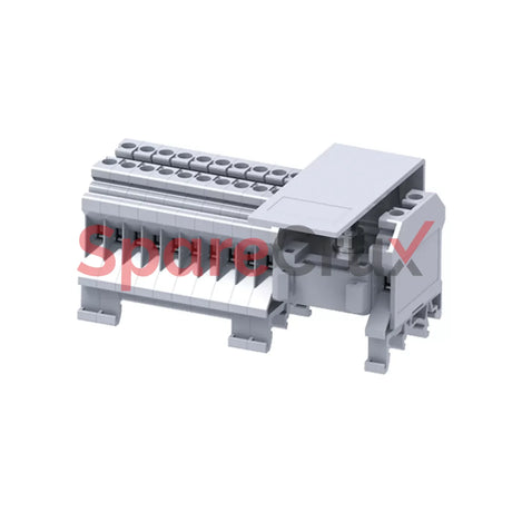 Cdb4/5(1) | Connectwell Grey Colour Modular Distribution Terminal Block With 12 Output Of 4 Sq.mm