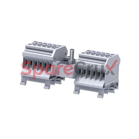 Cdb4/5 | Connectwell 4 Sq.mm Modular Distribution Terminal Block With 20 Output In Grey
