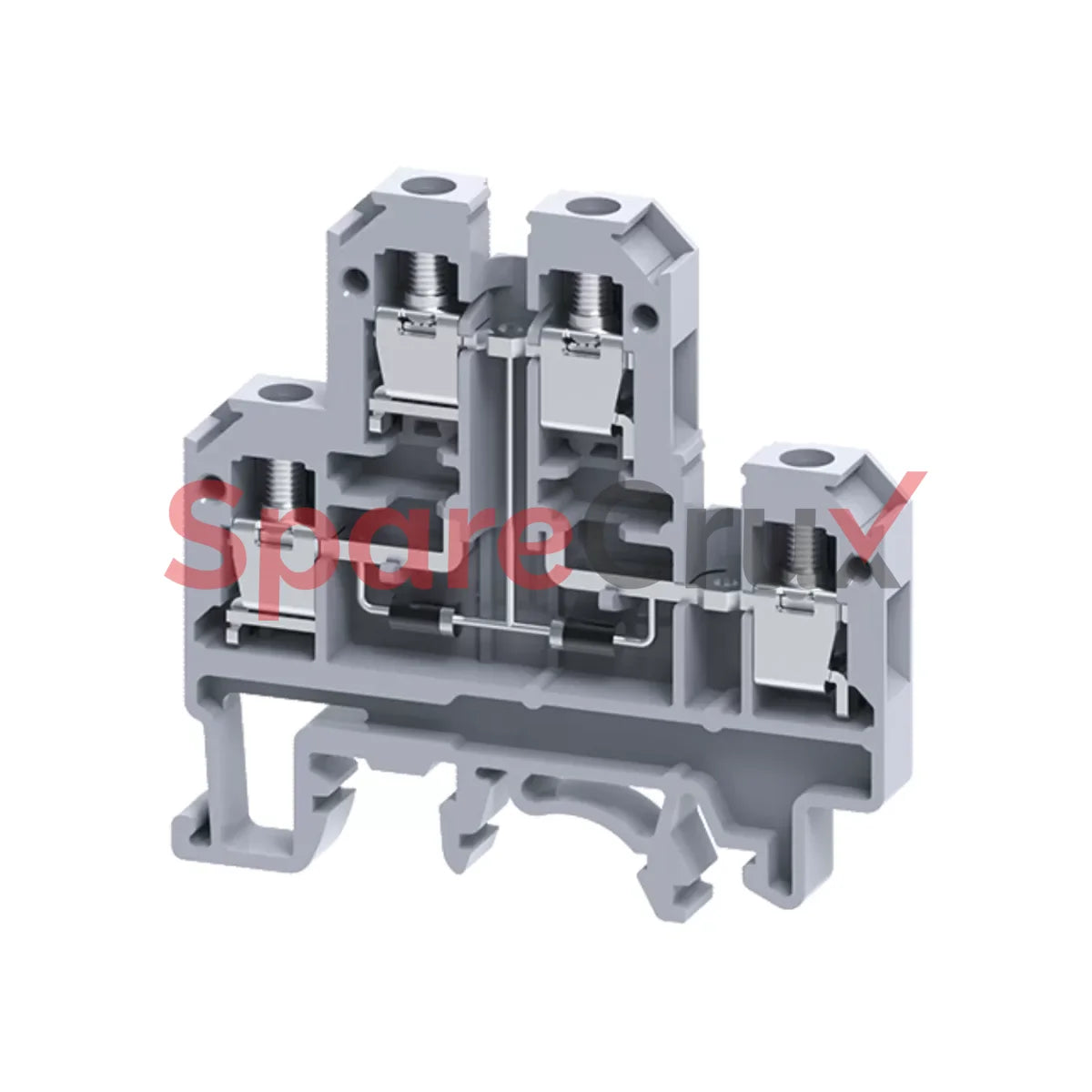 Cdl4Uedd4 | Connectwell 4 Sq.mm Terminal Block With Electronic Component In Grey