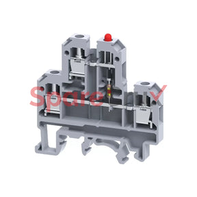 Cdl4Ueld4-24V | Connectwell 4 Sq.mm Terminal Block With Electronic Component In Grey Colour