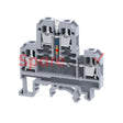 Cdl4Uen1-220V | Connectwell 4 Sq.mm Terminal Block With Electronic Component In Grey Colour
