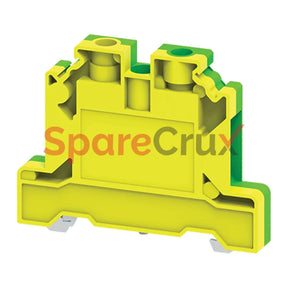 Cgt6N | Connectwell 6 Sq.mm Ground/Earth Terminal Block In Green-Yellow