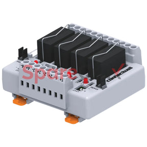 Cimre1Ss4/24/Om | Connectwell 1Co 4Ch 24Vdc Cw Relay Module With Base (Pluggable Relay) Rail Mount