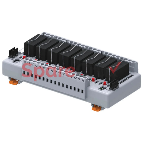 Cimre1Ss8/24A/Om | Connectwell 1Co 8Ch 24Vac Cw Relay Module With Base (Pluggable Relay) Rail Mount