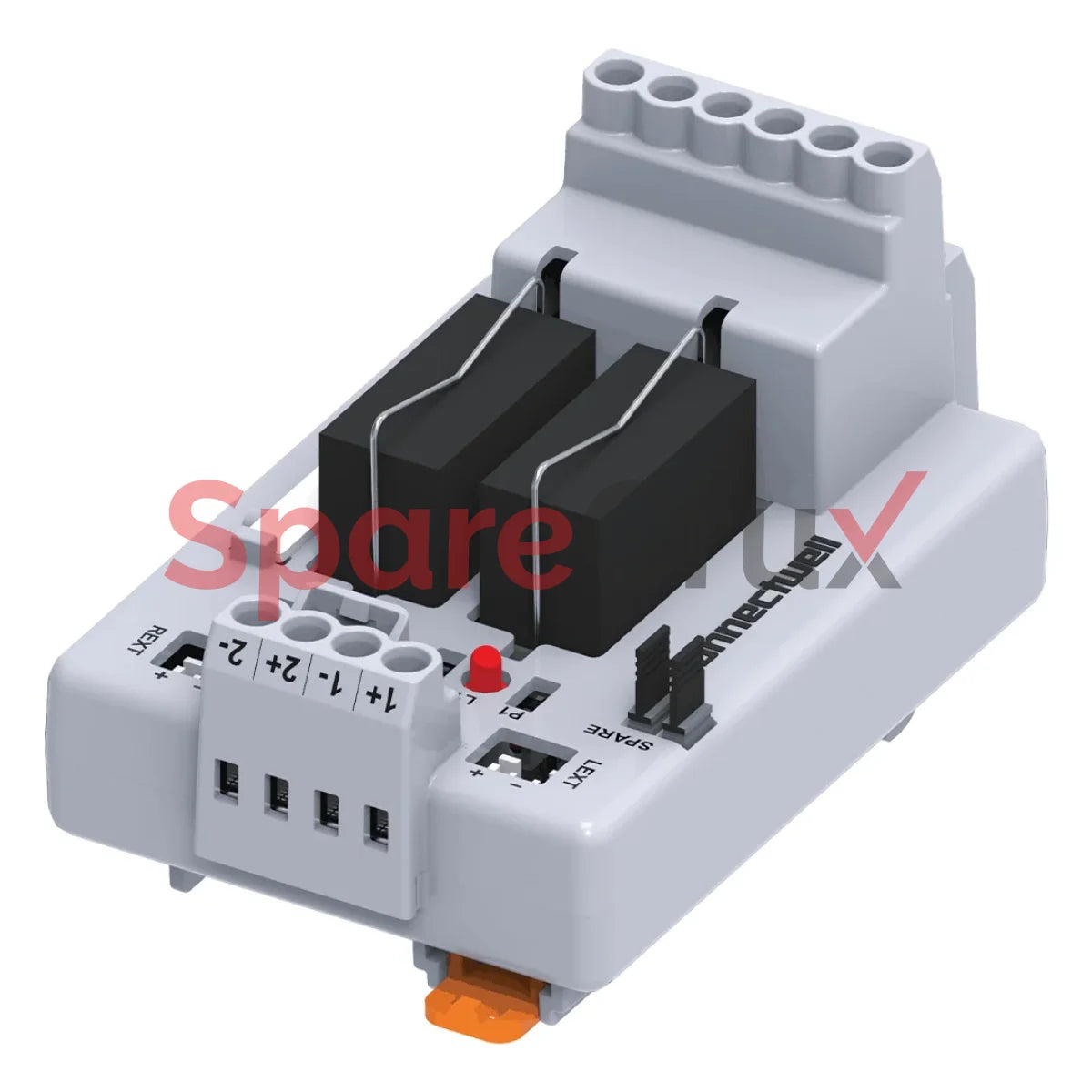 Cimre2Ss2/24/Om | Connectwell 2Co 2Ch 24Vdc Cw Relay Module With Base (Pluggable Relay) Rail Mount