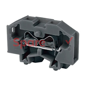 Cm1.5Sbk | Connectwell 1.5 Sq Mm Panel Mount Spring Clamp Terminal Block In Black Colour.