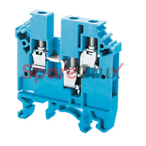 Cmc1-2Bu | Connectwell 4 Sq.mm Multiple Connection Terminal Block In Blue