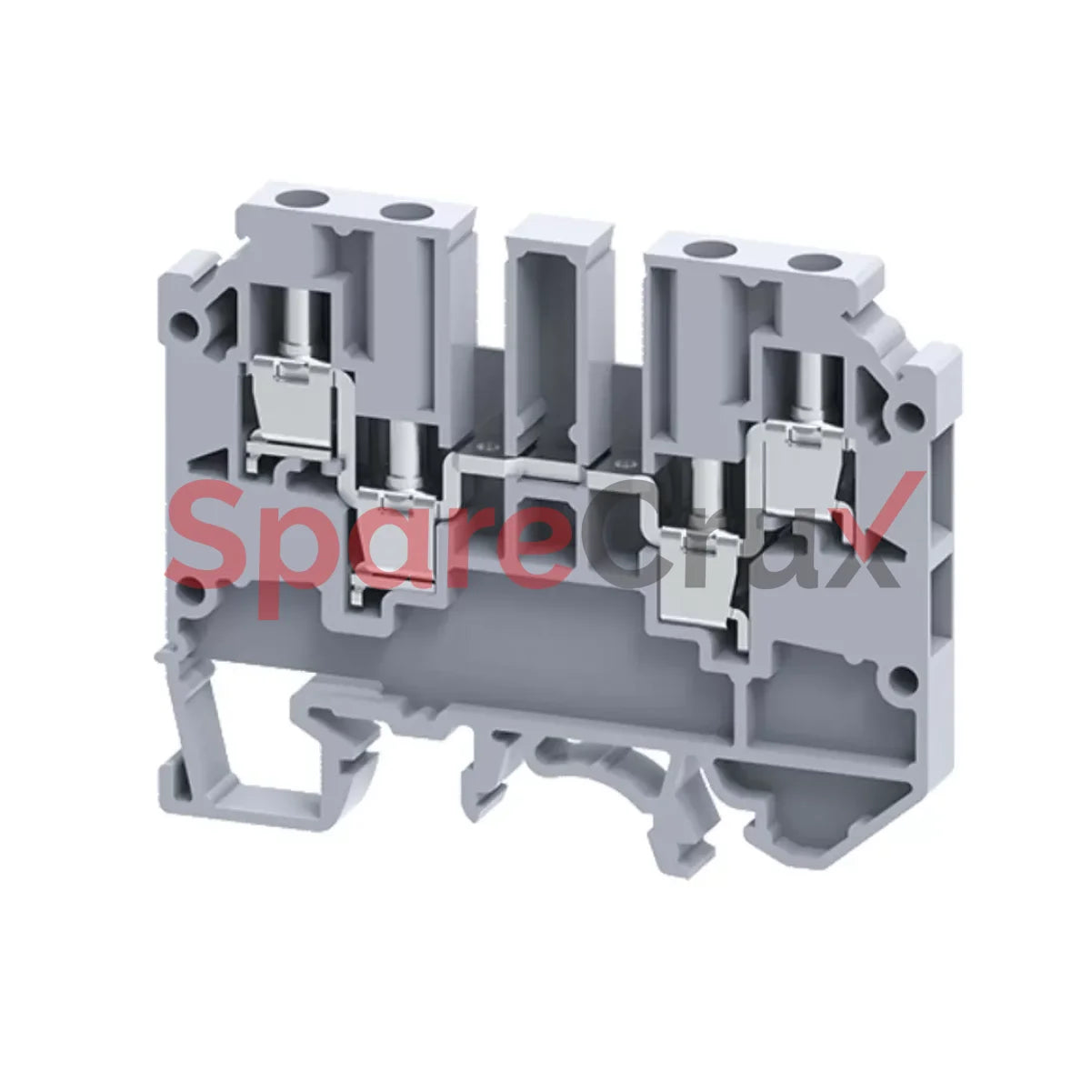 Cmc2-2 | Connectwell 4 Sq.mm Multiple Connection Terminal Block In Grey