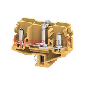 Cmdt4Sh | Connectwell 6 Sq.mm Shorted Disconnect And Test New Terminal Block In Khaki/Beige Colour