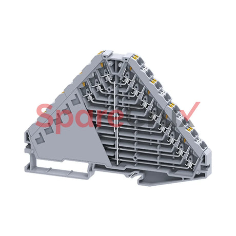 Cp8L32(I.s) | Connectwell 1.5 Sq.mm 8 Level Marshelling Internally Shorted Terminal Block In Grey