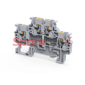 Cpdl2.5(I.s) | Connectwell 2.5 Sq.mm 2 Level Internally Shorted Terminal Block