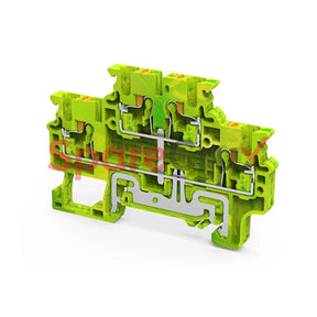 Cpdlg2.5(I.s) | Connectwell 2.5 Sq.mm 2 Level Grounding / Earthing Terminal Block