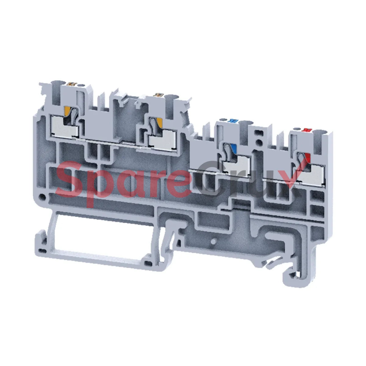 Cpst1.5/3 | Connectwell 1.5 Sq.mm Sensor And Actuator Push In Terminal Block Grey Colour
