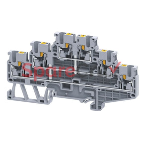 Cptl2.5(I.s) | Connectwell |2.5 Sq.mm 3 Level Internally Shorted Push In Terminal Block