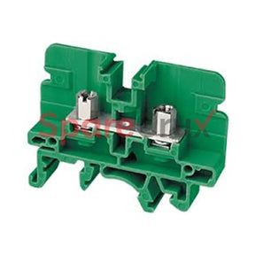 Csb3/N3Ugn | Connectwell 6 Sq.mm Stud Type Terminal Block In Green Colour