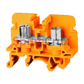 Csb5/N5Uy | Connectwell 16 Sq.mm M5 Stud Type Screw/Nut Driver Operated Terminal Block In Yellow