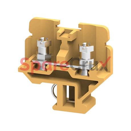 Cstsb4/N4 | Connectwell 10 Sq.mm Stud Type Terminal Block In Khaki/Beige Colour