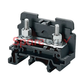 Cstsn4Ubk | Connectwell 10 Sq.mm Stud Type Terminal Block In Black Colour