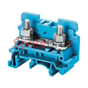 Cstsn5Ubu | Connectwell 16 Sq.mm Stud Type Terminal Block In Blue Colour