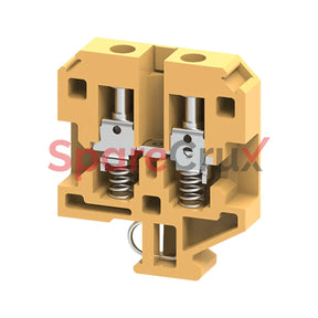 Cts10Sc | Connectwell 10 Sq.mm Spring Loaded Terminal Block In Khaki/Beige Colour