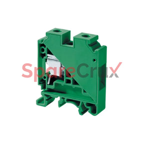 Cts25Ungn | Connectwell 25 Sq.mm Feed Through Terminal Block In Green
