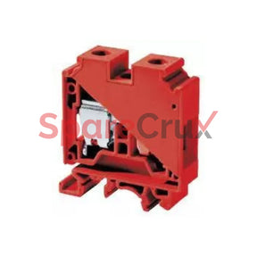 Cts35Unr | Connectwell 35 Sq.mm Feed Through Terminal Block In Red