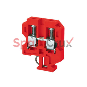 Cts6R | Connectwell 6 Sq. Mm Feed Through Terminal Block In Red