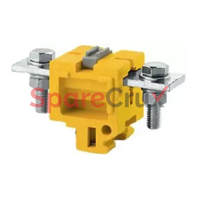 Cts70Ly | Connectwell 70 Sq.mm Bus Bar Type Terminal Block In Yellow Colour