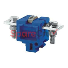 Cts95Lbu | Connectwell 95 Sq.mm Bus Bar Type Terminal Block In Blue Colour