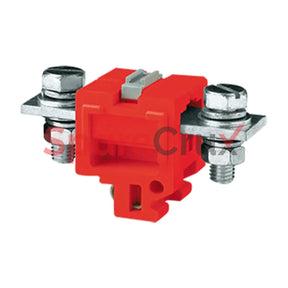Cts95Lr | Connectwell 95 Sq.mm Bus Bar Type Terminal Block In Red Colour