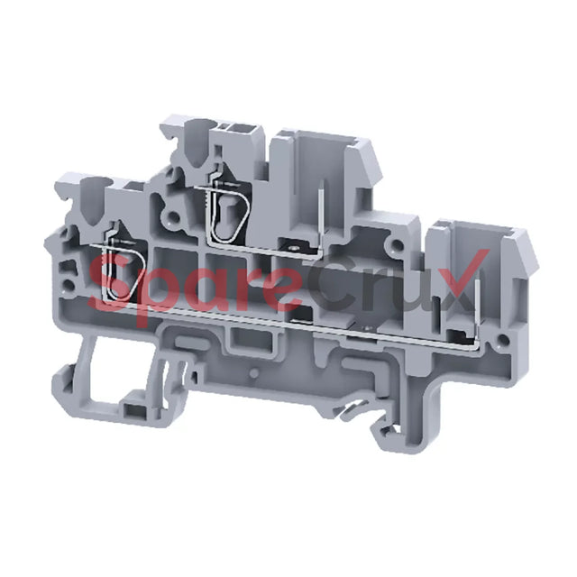 Cxdl2.5/2B | Connectwell 2.5 Sq.mm Pluggable Double Level Spring Clamp Terminal Block