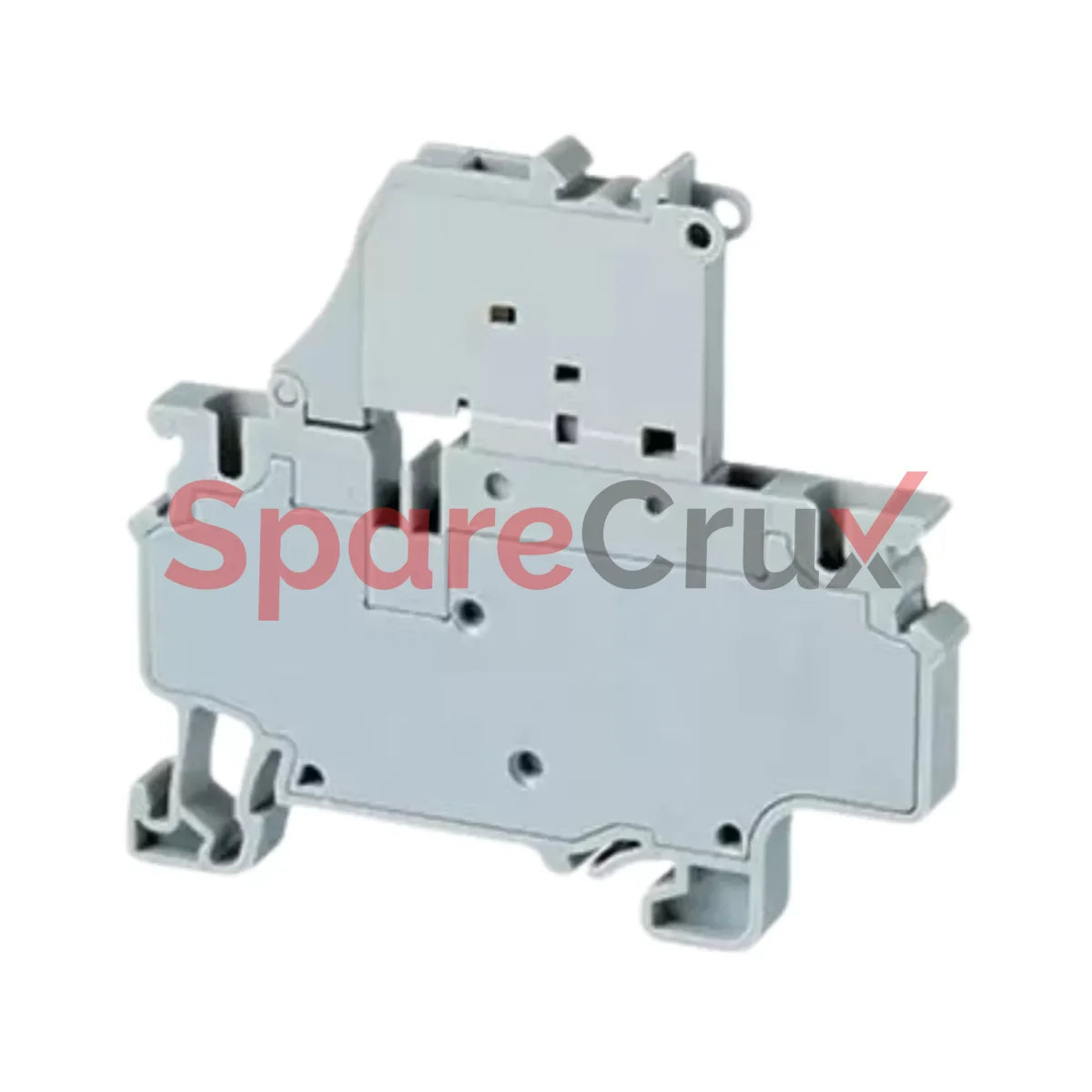Cxf4L6-60V | Connectwell 4Mm² Ø5X20Mm Spring Clamp Fuse Terminal Block 6-60V