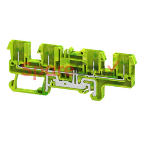 Cxg2.5/4/4B | Connectwell 2.5 Sq.mm Earthing Spring Clamp Terminal Block