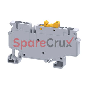 Cxk4 | Connectwell 4 Sq.mm Knife Disconnecting Spring Clamp Terminal Block In Grey