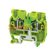 Cxmg2.5 | Connectwell 2.5 Sq.mm Spring Clamp Grounding/Earthing Side Entry Terminal Block