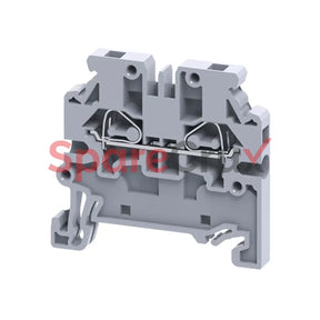 Cxs2.5 | Connectwell 2.5 Sq.mm Feed Through Spring Clamp Side Entry Terminal Block In Grey