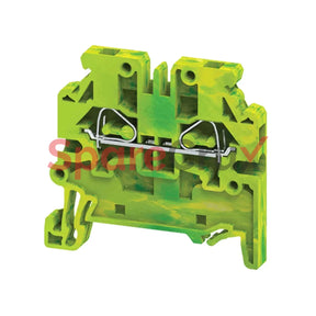 Cxsg2.5 | Connectwell 2.5 Sq.mm Spring Clamp Grounding/Earthing Side Entry Terminal Block