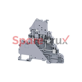 Cydlf4Lr | Connectwell 4 Sq.mm Double Level Fuse Terminal Block In Grey