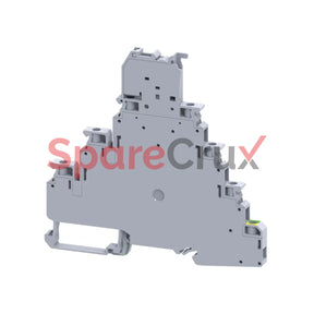 Cytlgf2.5L6-60V | Connectwell 2.5 Sq.mm Three Level Fuse Terminal Block With Ground Connection And